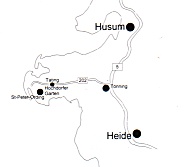 Haubarg Hochdorfer Garten - Wegweiser